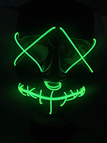 The Purge Election Year Light Up Glow In The Dark Halloween Mask Party