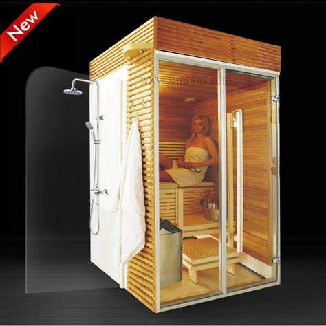 China New Design Outdoor Sauna Steam Room Sauna Shower Combination