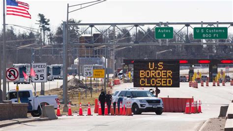 La Frontera Entre Canadá Y Estados Unidos Permanecerá Cerrada Hasta El