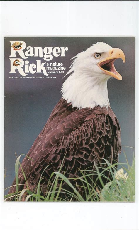 Vintage Ranger Ricks Nature Magazine 1981 Wildlife Federation Free Usa