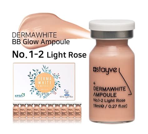 Stayve Dermawhite Bb Glow Ampoule No 1 2 Light Rose Single Stayve Uk