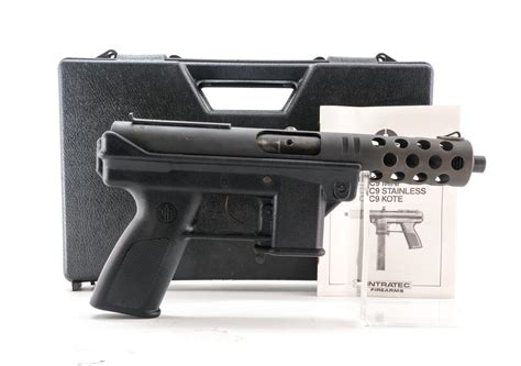 Intratec Tec Dc9 9mm Semi Auto Pistol Online Gun Auction