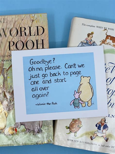 Miss you Winnie the Pooh goodbye quote goodbye card starting | Etsy in 2021 | Goodbye quotes ...