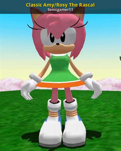 Classic Amyrosy The Rascal Sonic Adventure 2 Mods