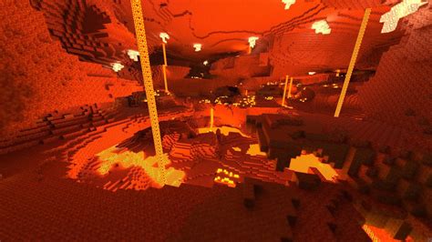 Minecraft Background Nether Riesiges Nether Update 1 16 Wird Die