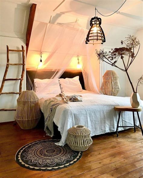22 Dreamy Boho Bedroom Design Ideas In 2021 Boho Bedroom Design