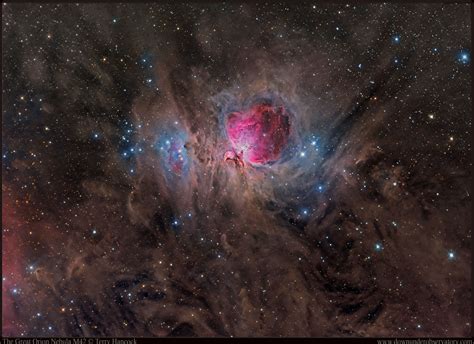 M42 a grande nebulosa de Órion por Terry Hancock O Universo