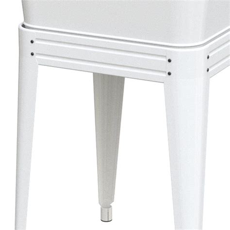 Better Homes And Gardens Metal White Elevated Planter With Stand 18 X
