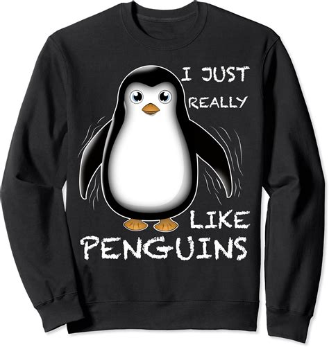 Cute Penguins Ts For Women Men Kids Girls Funny Penguin Sweatshirt