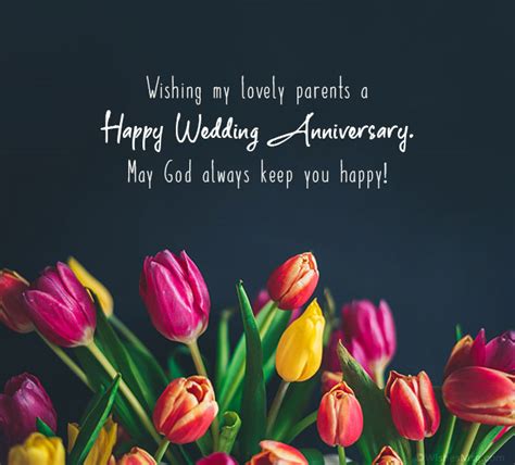 Wedding Anniversary Wishes For Parents WishesMsg