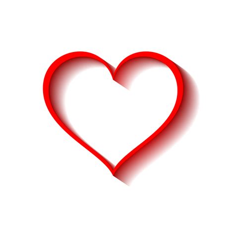 Corazón Volumen Sombra Fondo Imagen Gratis En Pixabay