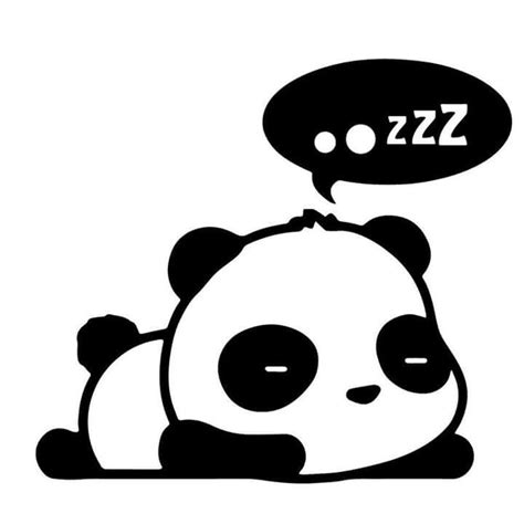 Boa Noite Panda Kawaii Niedlicher Panda Cute Panda Cartoon Panda
