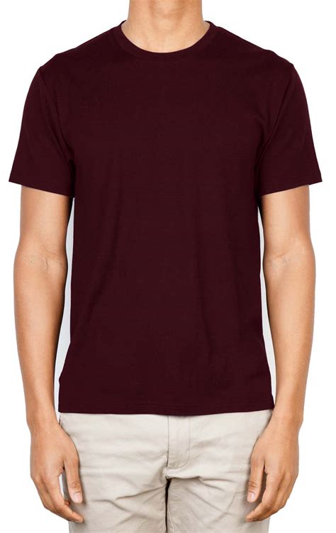 Unisex Round Neck Solid T Shirt Cotton