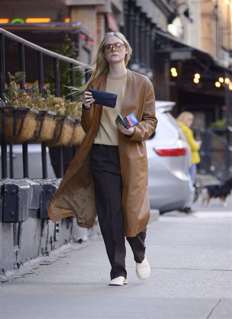 Elle Fanning Out In New York City 03 06 2023 • Celebmafia