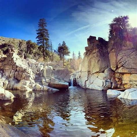 Aztec Falls In The San Bernardino Mountains Along Deep Creek Desert