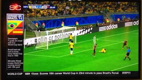 The worst result for a brazilian team in history. Highlights Germany Vs Brazil 7-1 World Cup 2014 - YouTube