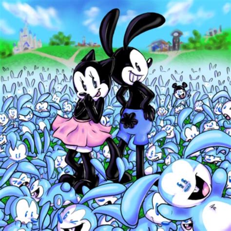 Oswald And Ortensia Epic Mickey Disney Mickey Walt Disney Mickey