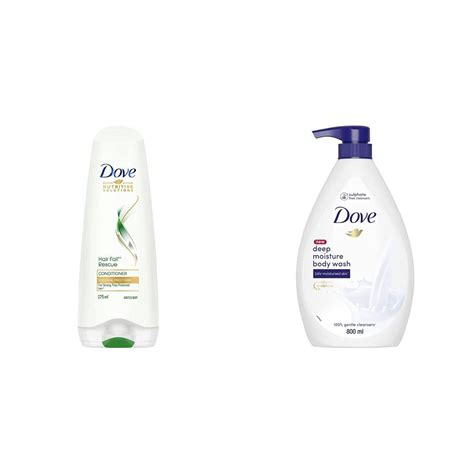 Buy Dove Hair Fall Rescue Conditioner 180ml And Dove Deeply Nourishing