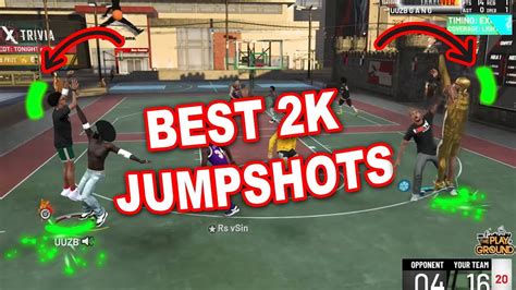 Top 3 Best Custom Jumpshots For All Builds 100 Greens From Halfcourt