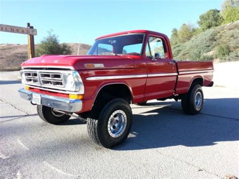 Sell Used 1972 Ford F100 4x4 Short Box 460 V8 4 Speed 4 Inch Lift 4