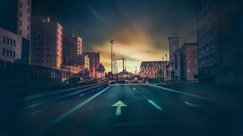 Free Photo Dark Street Colors Dark Evening Free Download Jooinn