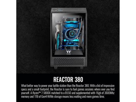 Thermaltake Lcgs Reactor 380 Gaming Pc Nvidia Geforce Rtx 3080