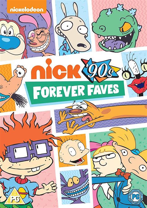 Nickalive Nickelodeon Uk And Paramount Release Nickelodeon 90s Forever Faves Dvd