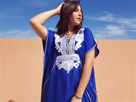 Kaftan Moroccan Dress Long Dress Djellaba Present For Women