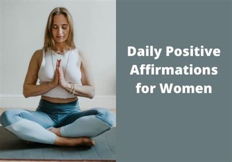 The Best 101 Daily Positive Affirmations For Women