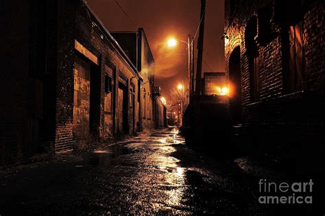 Dark Scary Alleyway