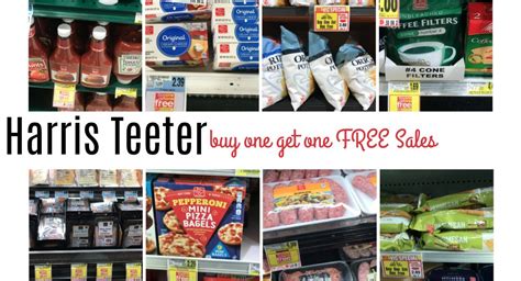 Harris Teeter Brand Buy One Get One Free Deals Cream Cheese Ketchup