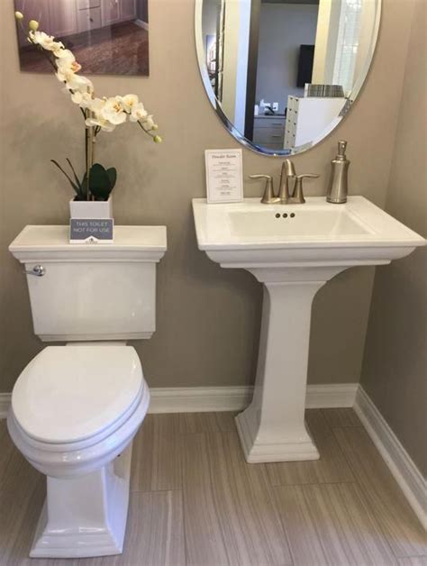 Memoirs Powder Room Pedestal Sink And Commode Pedestalsink Bathroom