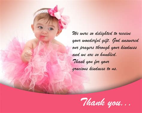 So what are you waiting for? Thank You Messages for Baby Shower Messages And Gifts ...