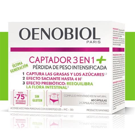 Comprar Oenobiol Captador 3 En 1 Perdida De Peso Intensificada 60