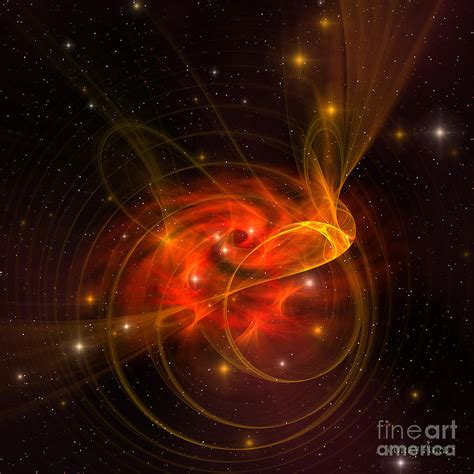 Swirling Galaxy Painting By Corey Ford Fine Art America