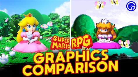 ORIGINAL VS REMAKE Super Mario RPG GRAPHICS COMPARISONSNES Vs
