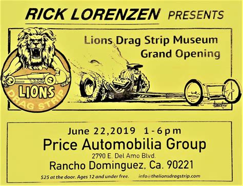 Event Coverage Lions Dragstrip Museum Grand Opening The Hamb