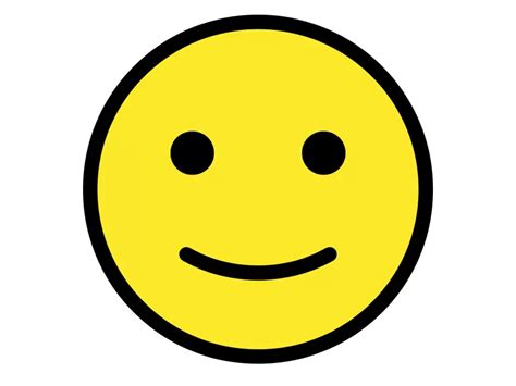 Slightly Smiling Face Emoji Icon Png Vector In Svg Pdf Ai Cdr Format