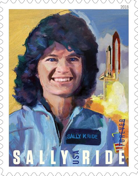 Usps Releases New Stamp Honoring Sally Ride First American Woman In Space