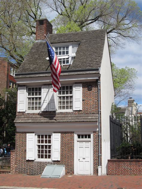 The Betsy Ross House Is A Landmark In Philadelphia Sitting Several