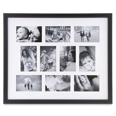 If a picture's worth a thousand words, then what's a photo collage worth? 10-Photo Collage Frame in Black | 11818 Blanchet Drive ...