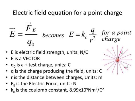 How To Calculate Electric Field Strength