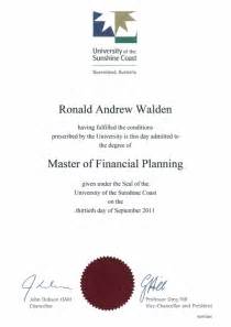 This page provides information about how to view and share your certificate details it is university policy not to provide a certificate for a student that is still in debt to the university. About - Walden Financial Planning