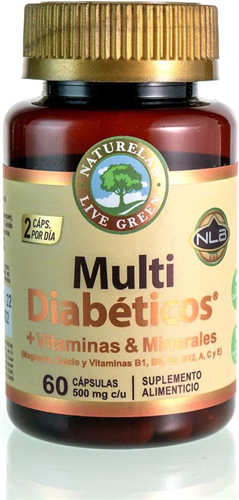 Multi Diab Ticos Vitaminas Minerales Magnesio Calcio Y Vitaminas