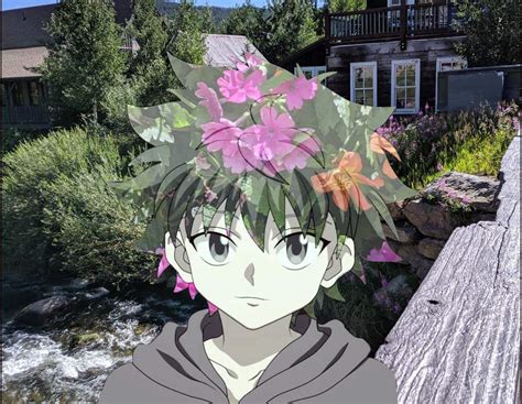 Killua and gon photo : Killua edit. The art isn't mine but the photos are ...