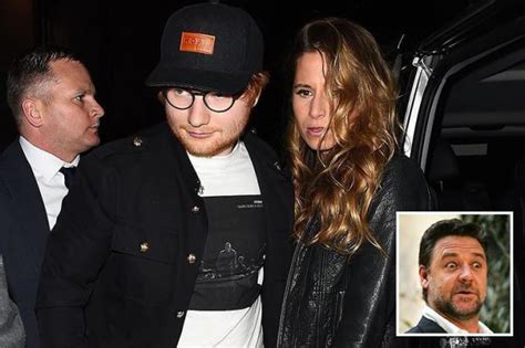 Ed Sheeran Forced To Deny Hes Engaged After Russell Crowe Called Cherry Seaborn His ‘fiancée