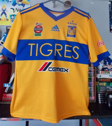 Tigres De La U A N L Home Football Shirt 2017 2018 Sponsored By Cemex