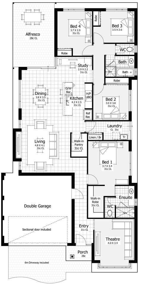 House Designs | New Home Designs Perth - Homebuyers Centre | House design, New home designs ...