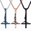 Upside Down/ Inverted of St. Peter Cross Pendant Necklace - Innovato Design