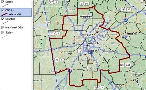 City Of Atlanta Limits Map